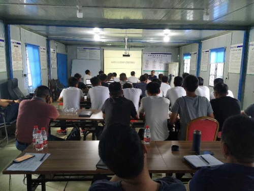 【培训学习】腾博汇集团河南分公司工程质量课开讲啦！